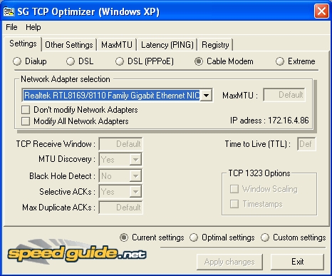 Tcp/ip Optimizer For Windows 7 32bit